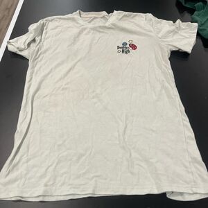 Pacsun Men's White and Green T-shirt